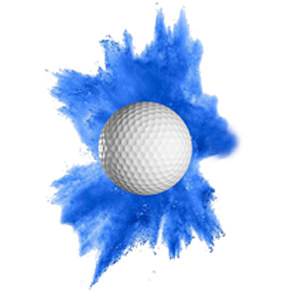 GENDER REVEAL GOLF BALL - BLUE (2 PCS)