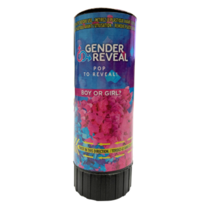 GENDER REVEAL PARTY POPPER - PINK
