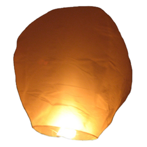 SKY LANTERNS - WHITE