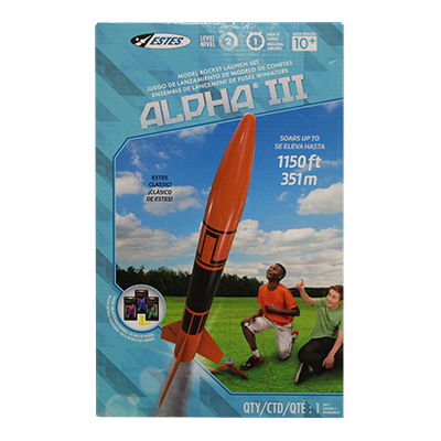 ALPHA III ROCKET LAUNCH SET (SRP: $59.99)