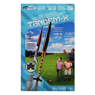 TANDEM X ROCKET LAUNCH SET (SRP: $64.99)