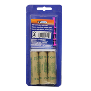 MODEL ROCKET C6-5 ENGINES (SRP: $17.29)