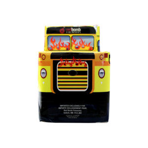 THE FLAMING SCHOOLBUS ^