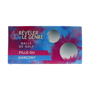 GENDER REVEAL GOLF BALL - BLUE (2 PCS)