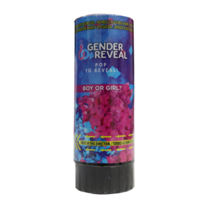 GENDER REVEAL PARTY POPPER - BLUE