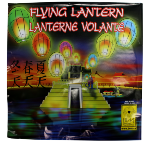COLORED SKY LANTERN - RB YELLOW